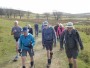 Striding along Striding along