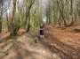 Caz and Alf in the woods Caz and Alf in the woods