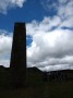 Restored chimney at Musbury Heights above the Grane Reservoirs