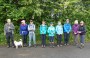 The group at the start The group at the start