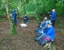 Lunch in the clearing Lunch in the clearing