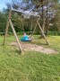 Caz enjoyed the swing Caz enjoyed the swing
