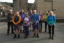 The group at the start The group at the start