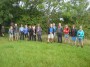 The group at the start The group at the start