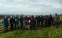 The group with the Lancashire plain in the background The group with the Lancashire plain in the background
