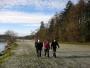 Striding out Striding out