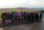 The group near the start The group near the start