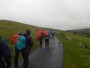Up the track, a bit drizzly Up the track, a bit drizzly