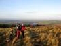 Climbing up Winter Hill Climbing up Winter Hill