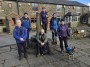 By the cross at Affetside By the cross at Affetside