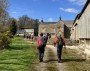 Through the farm Through the farm