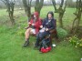 Lunch in the rain Lunch in the rain