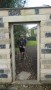 Steve coming through the gate Steve coming through the gate