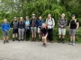 The group at the start The group at the start