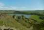 Looking down on the reservoir Looking down on the reservoir