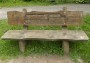 Bench on the old railway Bench on the old railway