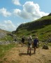 Along a dry valley Along a dry valley