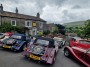 Classic cars by Downham pub