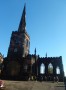 Tower and demolished church Tower and demolished church