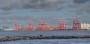 Container port opposite New Brighton Container port opposite New Brighton