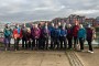 The group at the start The group at the start