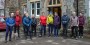 The group outside the Old Vicarage