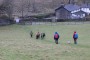 Descent across the fields Descent across the fields