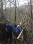 Descending more steeply Descending more steeply