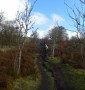 Up the hill
