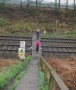 Crossing the line safely Crossing the line safely