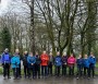 The group at the start The group at the start