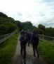 Over the viaduct in Healey Dell Over the viaduct in Healey Dell