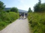 Off along the path Off along the path