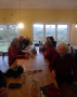 Warm and dry in the cafe Warm and dry in the cafe