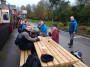 A welcome brew at the station
