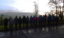 The group at Hut lane The group at Hut lane