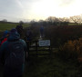 Over the stile, it was very bright