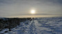 Sun on the snow Sun on the snow