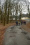 Up the hill past the ski slope