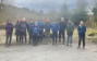 The group at the start The group at the start
