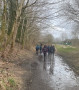 Off along the track Off along the track