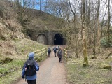 Approaching the tunnel Approaching the tunnel