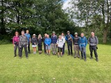 The group at the start The group at the start