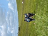 Off across the fields Off across the fields