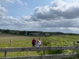 Heading to the stile