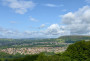 Looking over to Peel Tower with Winter Hill in the background