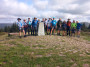 The whole group at the Trig