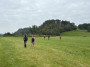 Walking across the fields Walking across the fields