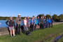 The group near the start The group near the start
