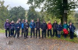 The group at the start The group at the start